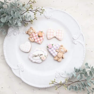 ALAエアブラシ風アイシングクッキー