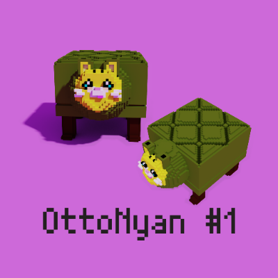 Voxel Animal Funicture