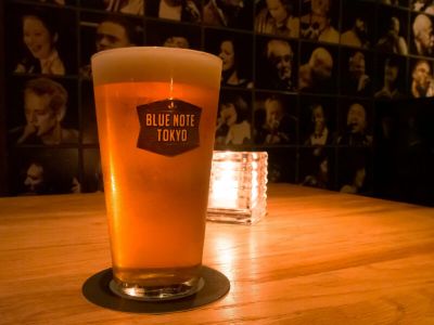 ←音楽を誘うビール　ブルーノート東京で取材。読んでみてね。