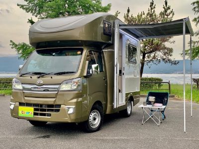 軽キャンピングカーJPSTAR-H1 失敗後悔しないキャブコンはいかがですか？