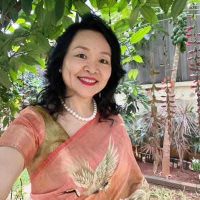 Message from Miho Sakata Malhan/ The English text is written below the Japanese.　