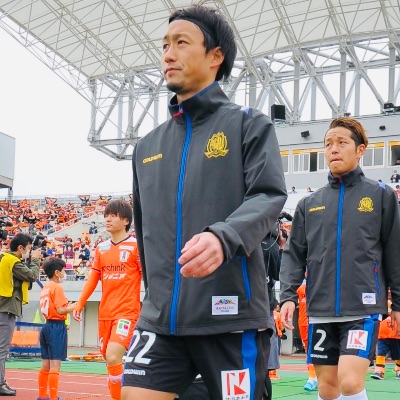 弊社デザインのSDGsロゴがアンセムジャケットに！/椎名伸志（カターレ富山/J3）