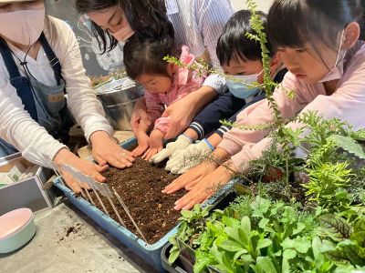 植物講座2期生～種から育てる親子時間～（in松葉荘）