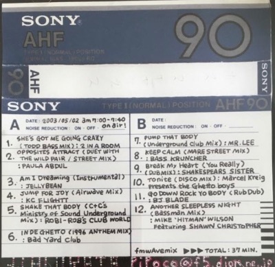 fm wave DJ-mix / HIJIKATA