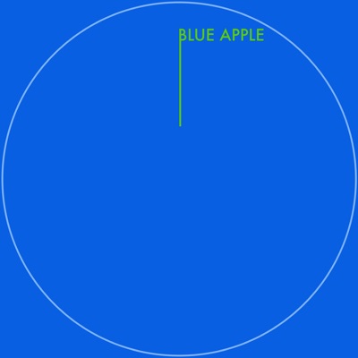 BLUE APPLE