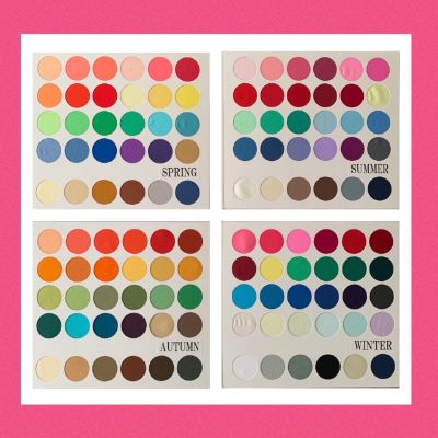 パーソナルカラー分析　今の立ち位置分析ワーク付き