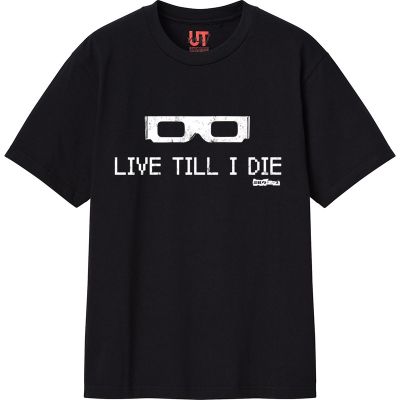 [T-Shirts] スペース・メガネ - Black【UTme】