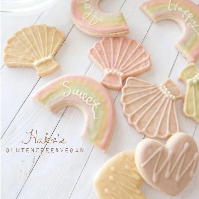 ビーガン&グルテンフリーアイシングクッキーベーシッククラス