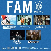 10/28（水）｢FAM｣ at 札幌近松