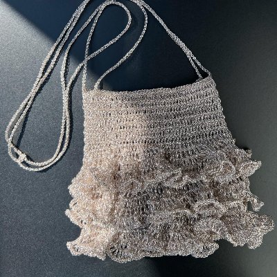 「あたかも」で編む チュチュバッグ