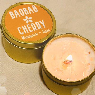 Buy Baobab Cherry Candle