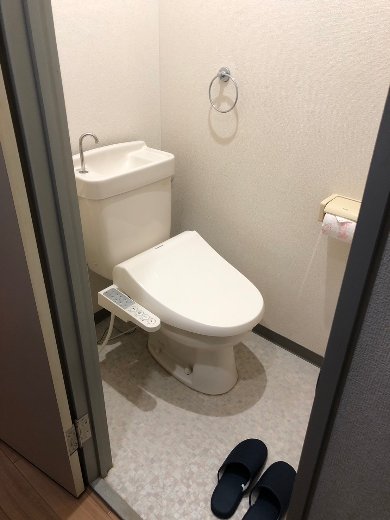 トイレも清潔に