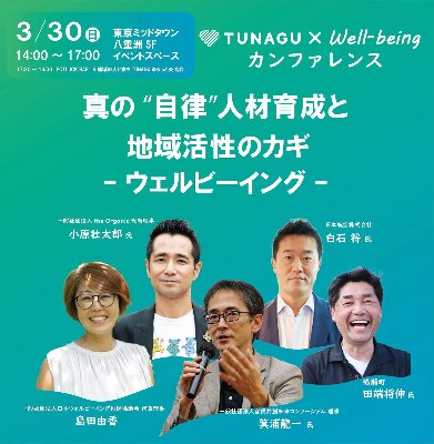 パネラー:TUNAGU×Well-being