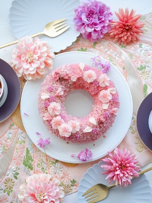 予約：桜リースレッスン