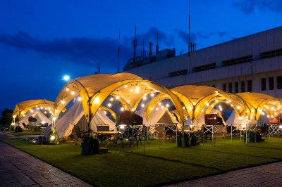 小田急町田 青空バーベキューの庭