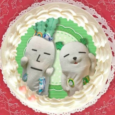 大根ちゃま&ちゃっぱくん公式ケーキ