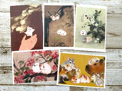 ポストカード販売中！🐹✨