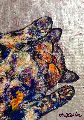 絵画サイド：ハッピーどうぶつ絵画（キリオカマキ）