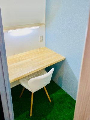 大阪 谷町九丁目店：1名専用ブース