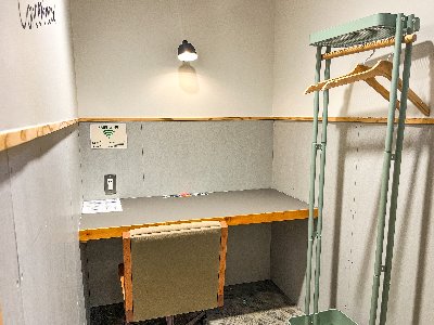 愛知 T-FACE豊田店②：1名専用個室ブース