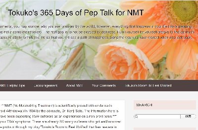 Blog: Tokuko's 365 Days of Pep Talk for NMT
