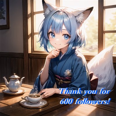 X フォロワー600人達成　2023年7月21日