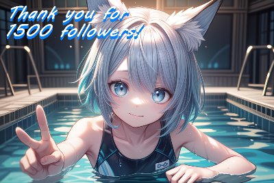 X フォロワー1500人達成　2023年7月27日