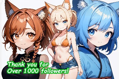 X フォロワー1000人達成　2023年7月23日