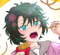 カラーイラストの仕事もしたよ
