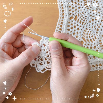 手編みウェアと雑貨の編み図ブログ　ATELIER *mati*