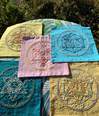 神聖幾何学手作りマットお申込み