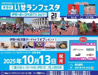 第9回いせランフェスタ HP 